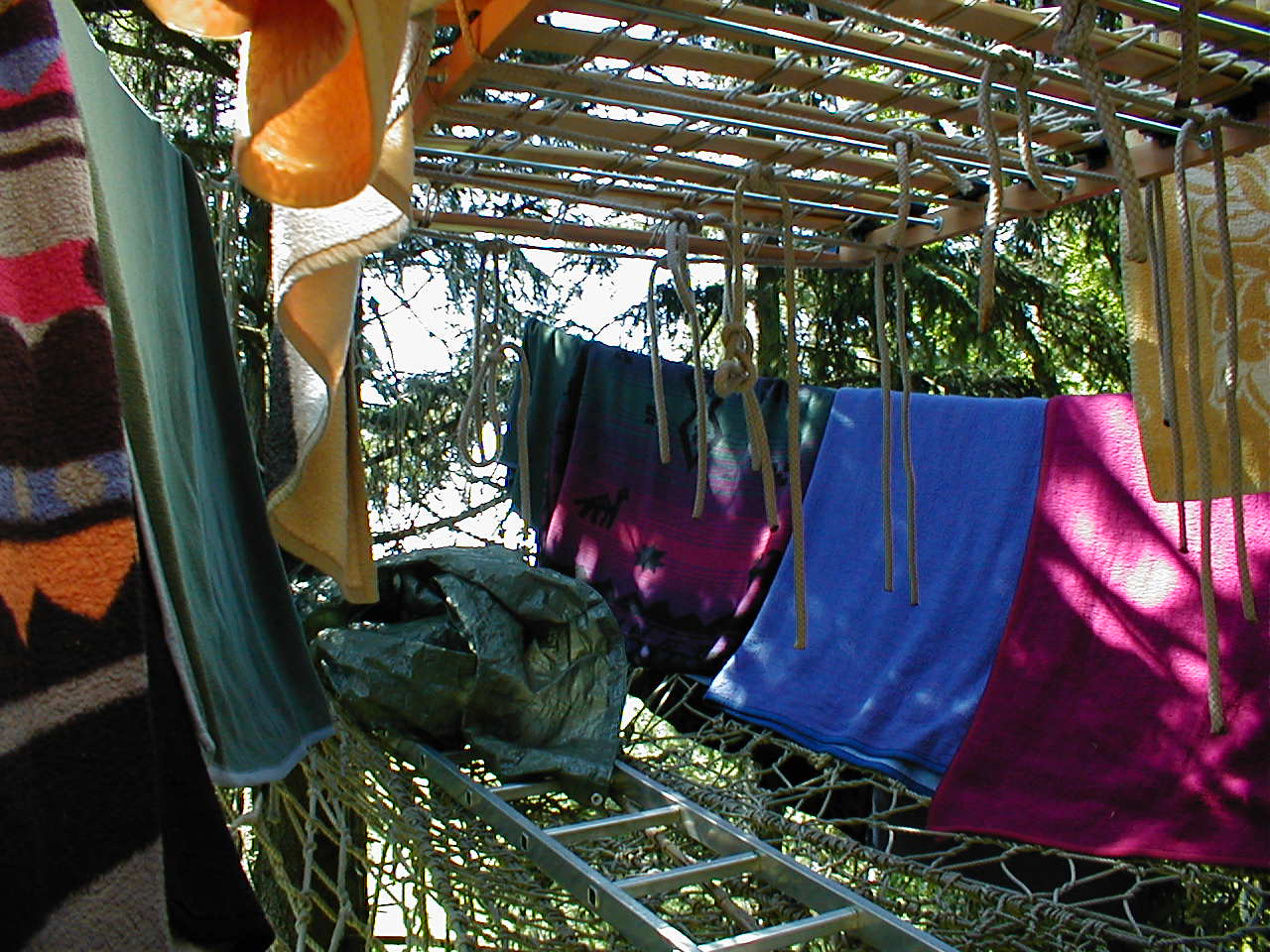 Das Trocknen der Decken